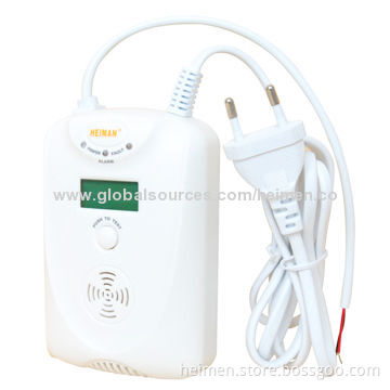 Independent Electrochemical CO Sensor with LCD Display, 100-240V AC 9V battery opeartedNew